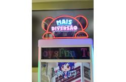 China Mini Bear KidsToy Claw Crane Vending Coin Operated Prize Game Machine supplier