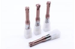 China Carbide Coated High Precision CNC Cutting Tool Fresa 3 Tooth Thread End Mill supplier