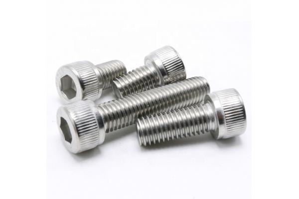 Metric Stainless Steel Knurled Screw DIN912 Hex Socket Head Screw With Knurling