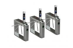 China 8 Screen Face Recognition Tripod Turnstile Gate 500mm Arm supplier