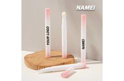 China Smudge Proof Plastic Pencil Lipstick Packaging With Applicator supplier