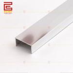 U Profile  Aluminum Tile Trim Tile Border Edging Transition Strip for sale