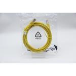 Flexible Ethernet Patch Cable Five with PVC Jacket and RJ45 Connector for sale