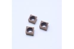 China Fracture Resistance Cermet Turning Tool Inserts Good Surface Smoothness CCMT09T304-1PP PV2310 supplier