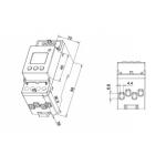 Acrel DDSD1352-CT Single Phase Digital Energy Meter for Solis inverter