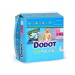 DODOT Newborn Breathable Disposable Diapers Soft 100% Cotton Baby Diapers for sale