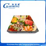 IP65 WATERROOF P3.91 VIDEO FLOOR TILES TEMPERED GLASS VERSION for sale