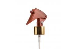 China 24/410 28/410 Trigger Sprayer With Aluminum Skirt With Button Switch supplier