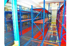 China Utilizing Industrial Rack Supported Mezzanine With Powder Coat Paint Finish supplier