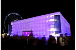 China inflatable Concert Hall made with blow up cubic tent supplier