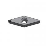 -60 Degree VC Type PCD Chip Breaker Inserts For Non Ferrous Materials for sale