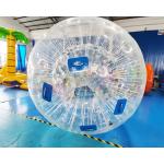 0.55mm PVC Inflatable Zorb Ball Transparent Ground Bubble Games Zorbing Ramp for sale