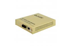 China 10/100Mbps Fiber Optic Ethernet Unmanaged Media Converter Dual Fiber 220V AC Input supplier