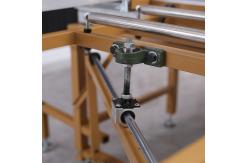 China ZDS Foldable Lightweight Precision Sliding Table Saw With Cart supplier