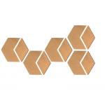 DIY Hexagon Bulletin Board Tiles Adhesive for sale