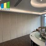 MDF Melamine Hotel Operable Movable Sound Proof Partitions Wall For Banquet Hall for sale