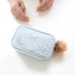 Travel Cosmetic Bag Star Moon Handy Cosmetic Pouch Clutch Makeup Bag for sale