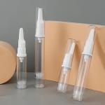 Customized 15ml Eye Cream Airless Pump Bottle With Special Head Used For Cosmetic for sale