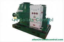 China High Pressure Air Knife Vertical Cutting Dryer 0-900r/Min Solids Separation supplier
