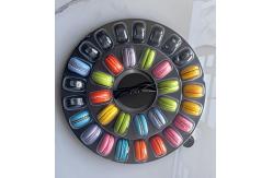 China Plastic Tower Macaron Packaging Box  Customizable Design supplier