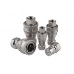 AU Or EPDM Hydraulic Quick Adapter For Gas Application -20-100℃ Working Temperature for sale