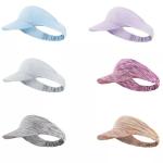 Pre Curved 56cm Summer Sun Visor Cap For Shading