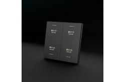 China Champagne Gold Programmable Smart Light Switch AC110V Wifi Light Timer Switch supplier