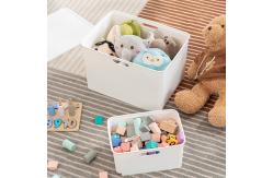 China Tall And Short OEM Stacking Storage Bins On Wheels Pp supplier