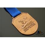 Antique Plating Embossed Custom Engraved Medals Iron Material Durable