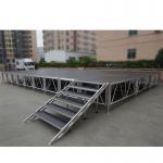 Free Design Concert Light Aluminum Stage Platforms Portable For Wedding for sale