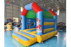 China Customized Inflatable Paw Patrol Jumping Bouncy Castle With Slide Combo For Kids supplier