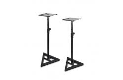 China Studio Monitor Speaker Stand Height Adjustable Pair DGS001 960mm -1300mm Height supplier
