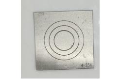 China Magnetic Particle Test Piece Shims Quantitative Quality Indicator QQI Test Pieces supplier