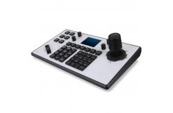 China RS422 PTZ Keyboard Controller LCD IP Joystick Controller for PTZ camera supplier