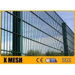 Security Weld Panels Peach Post Anti Climb Mesh Fence 1230mm Height for sale