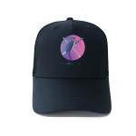 Pyrograph Design Flip Up Brim Trucker Hat , Urban Trucker Snapback Cap 5 Panel