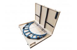 China 28-32'' Large Outside Micrometer With Interchangeable Anvils For Industrial Use supplier