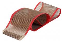 China Heat Resistant Fiberglass Mesh Ptfe Conveyor Belts Good Air Permeability Non-Stick supplier