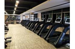 China cheap commercial treadmill with LED screen supplier