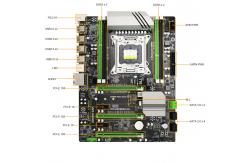 China PCWINMAX X79 Desktop ATX Motherboard LGA 2011 4 Channel DDR3 Ram Mainboard supplier
