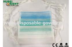 China Non Irritating Medical Nonwoven Ties Disposable Face Mask OEM supplier