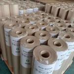 Heavy Duty Floor Protection Paper Roll Waterproof Recycled For Construction for sale