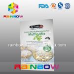 Muffin Mix Snack Bag Packaging / Plastic Pouches for Yummy  Pastry for sale