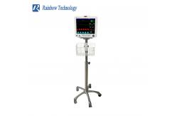 China 140CM Height Patient Monitor Trolley With 30kg Load Capacity supplier