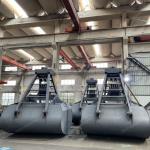 27 CBM Mechanical Four Rope Clamshell Grabs Bucket High Performance