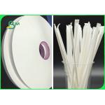 27mm - 40mm 28gsm Food Grade Straw Wrapping Paper For Packing Straws for sale