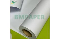 China 80gsm 610*50m Uncoated White Good Ink Absorption CAD Plotter Paper supplier