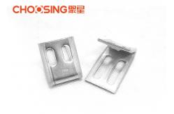 China U Shape Metal Spring Clips Heavy Steel Construction With Plastic Covered supplier