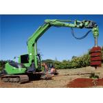 35rpm Construction Projects Hydraulic Earth Auger Ground Auger Drill Bit For Excavator for sale