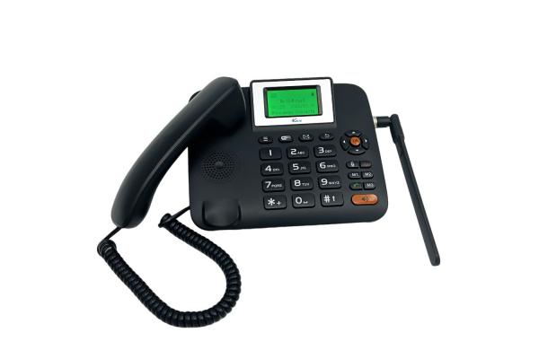 Single SIM Card Home Office Wireless Phone DC Socket